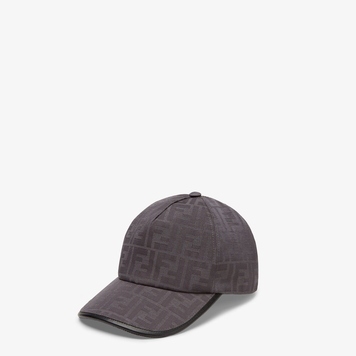 Casquette de baseball en tissu jacquard FF gris