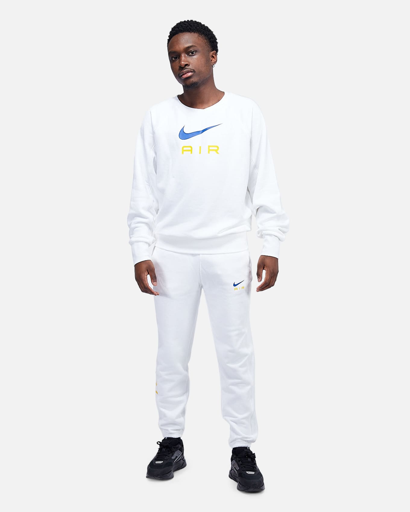 Pantalon Nike Sportswear Air - Blanc/Jaune