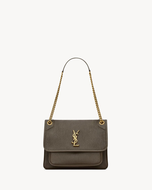 NIKI MEDIUM EN CUIR D’AGNEAU GRAINÉ