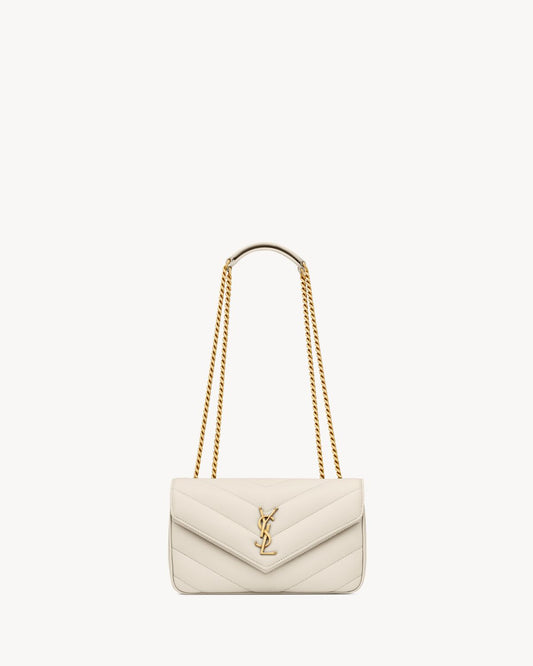 LOULOU SMALL EN CUIR MATELASSÉ