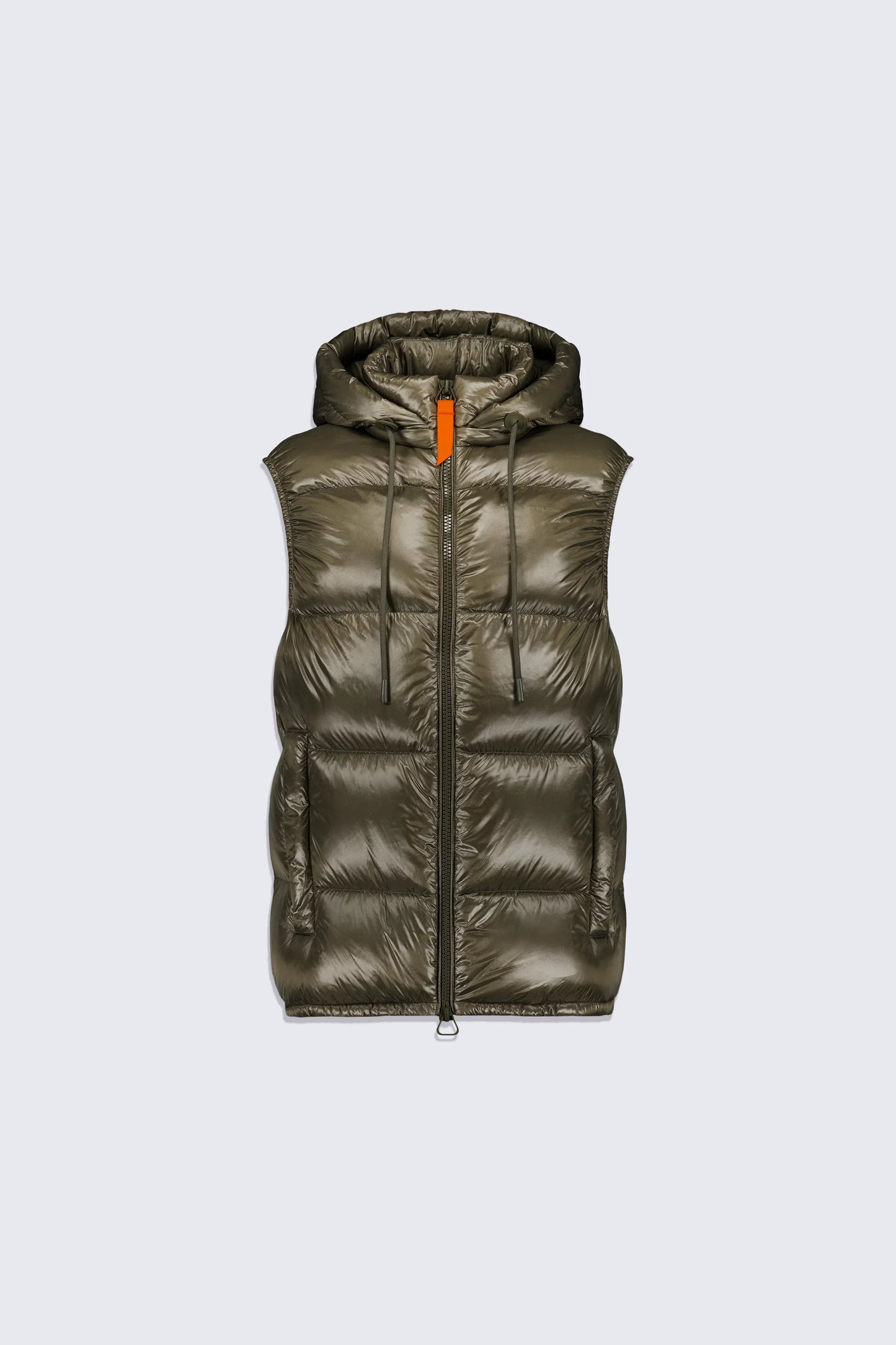 Doudoune mixte sans manches à capuche Cesar