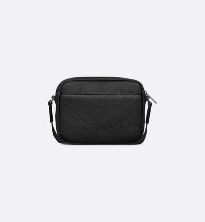 Mini sac Messenger zippé Rider 2.0 Noir et Beige