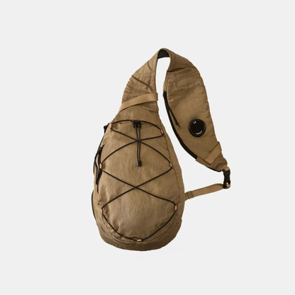Nylon-B Lens Crossbody Rucksack Bag