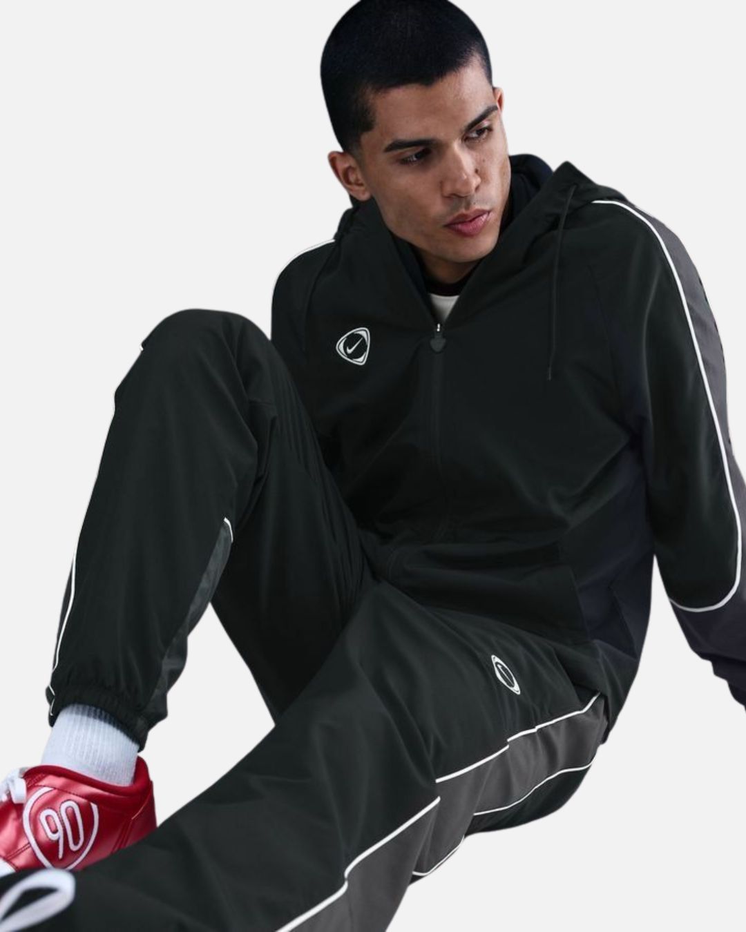 Pantalon Nike Dri-FIT Academy et Woven - Noir-Gris-Blanc