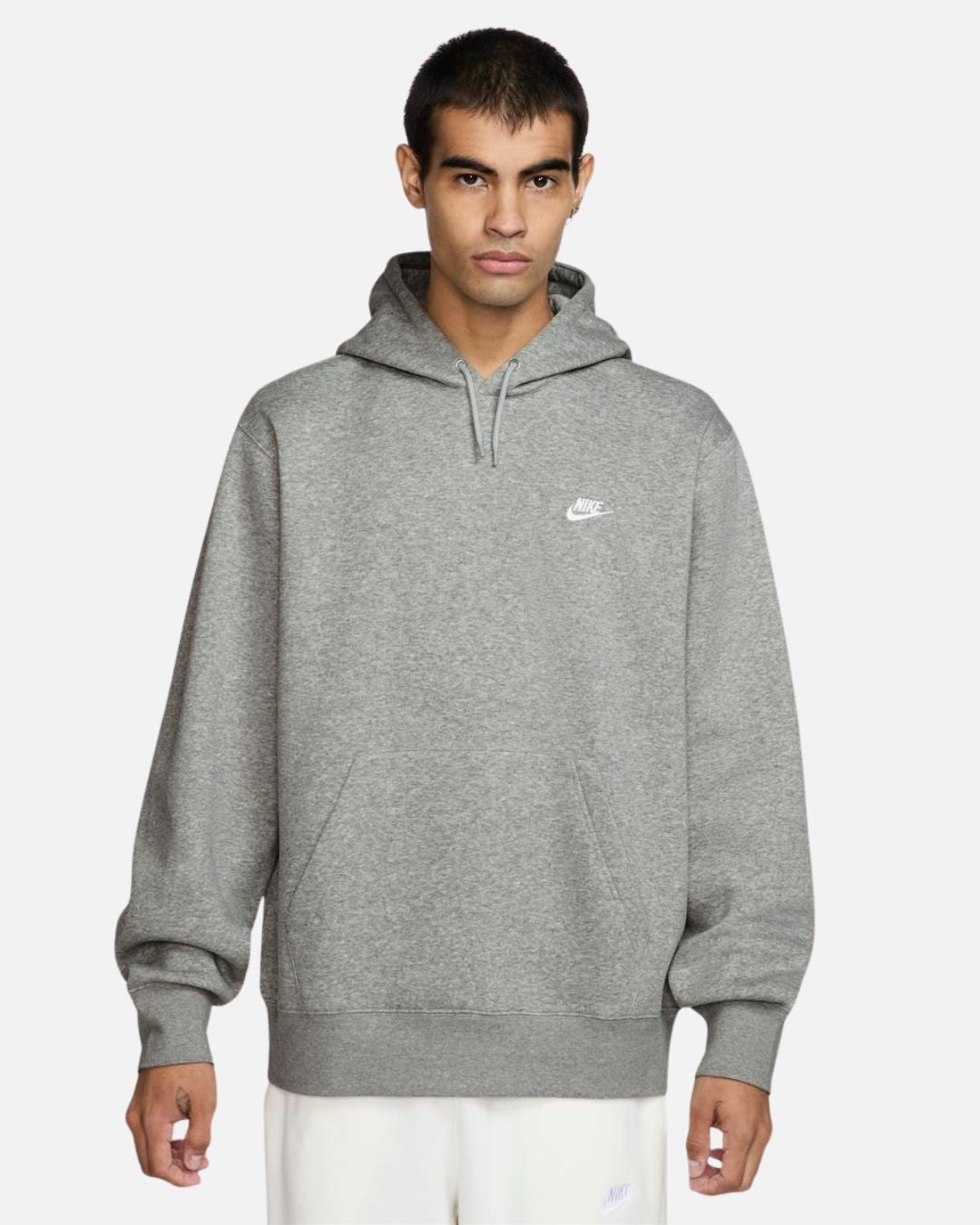 Sweatshirt à capuche Nike Club Fleece - Gris