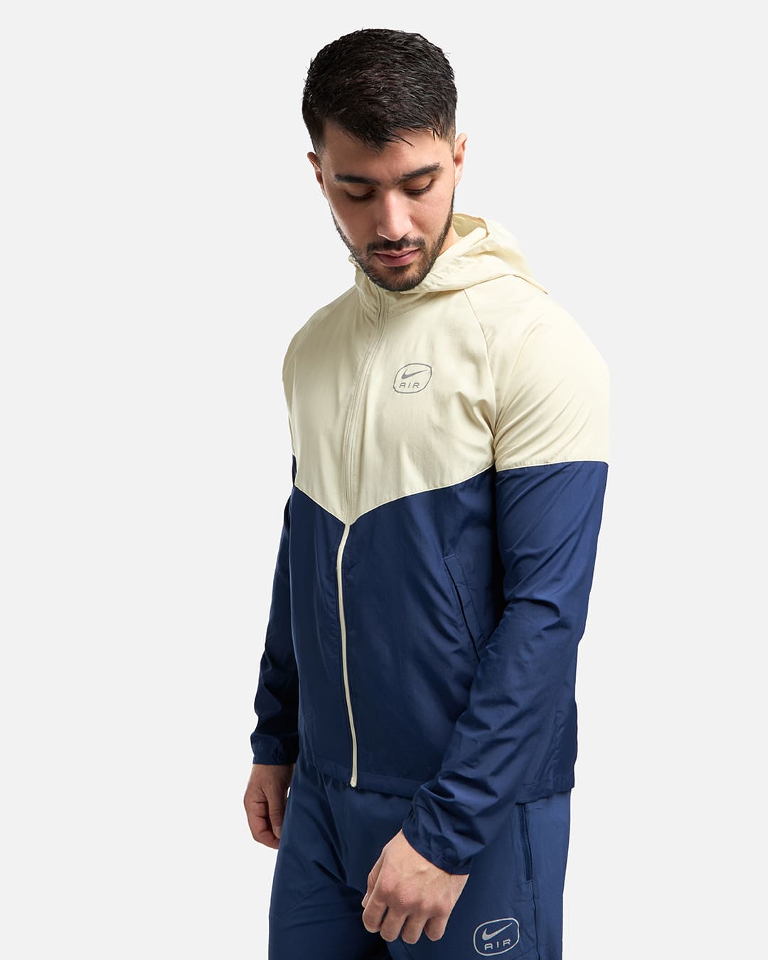 Veste Nike Running Air - Blanc/Marine
