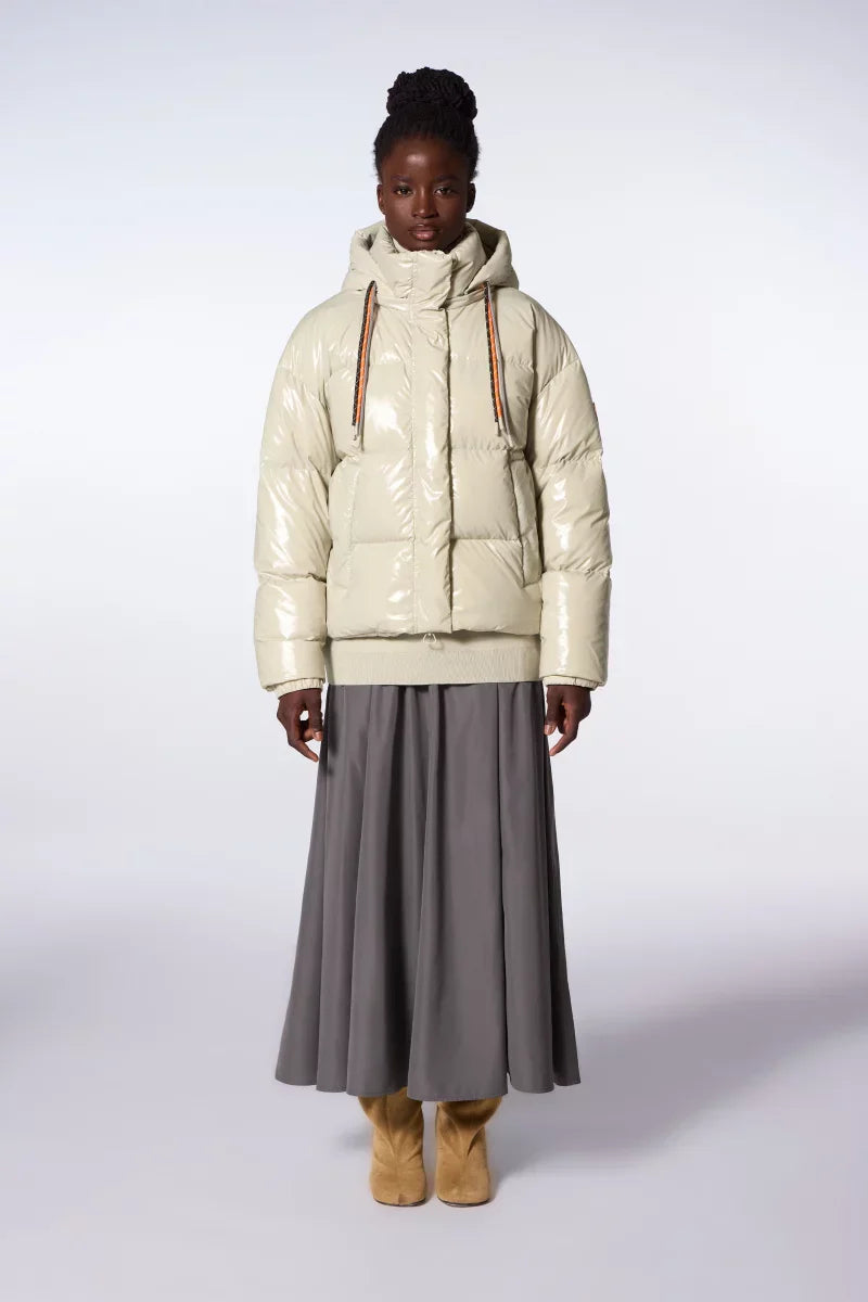 Doudoune courte brillante Lili Bright