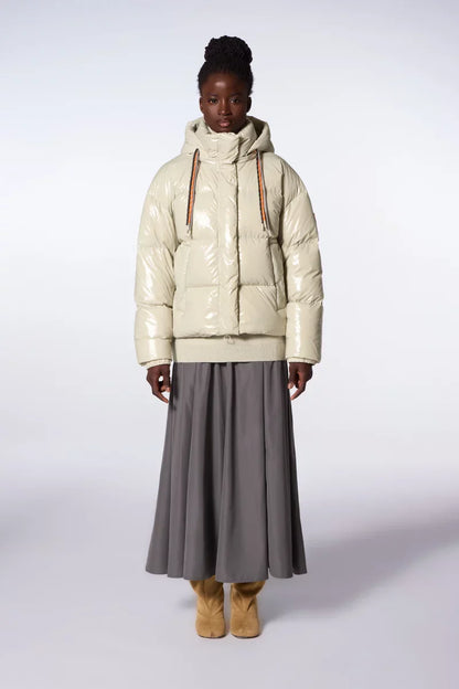 Doudoune courte brillante Lili Bright