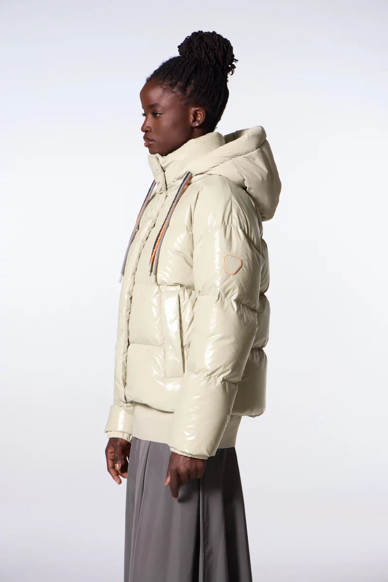 Doudoune courte brillante Lili Bright