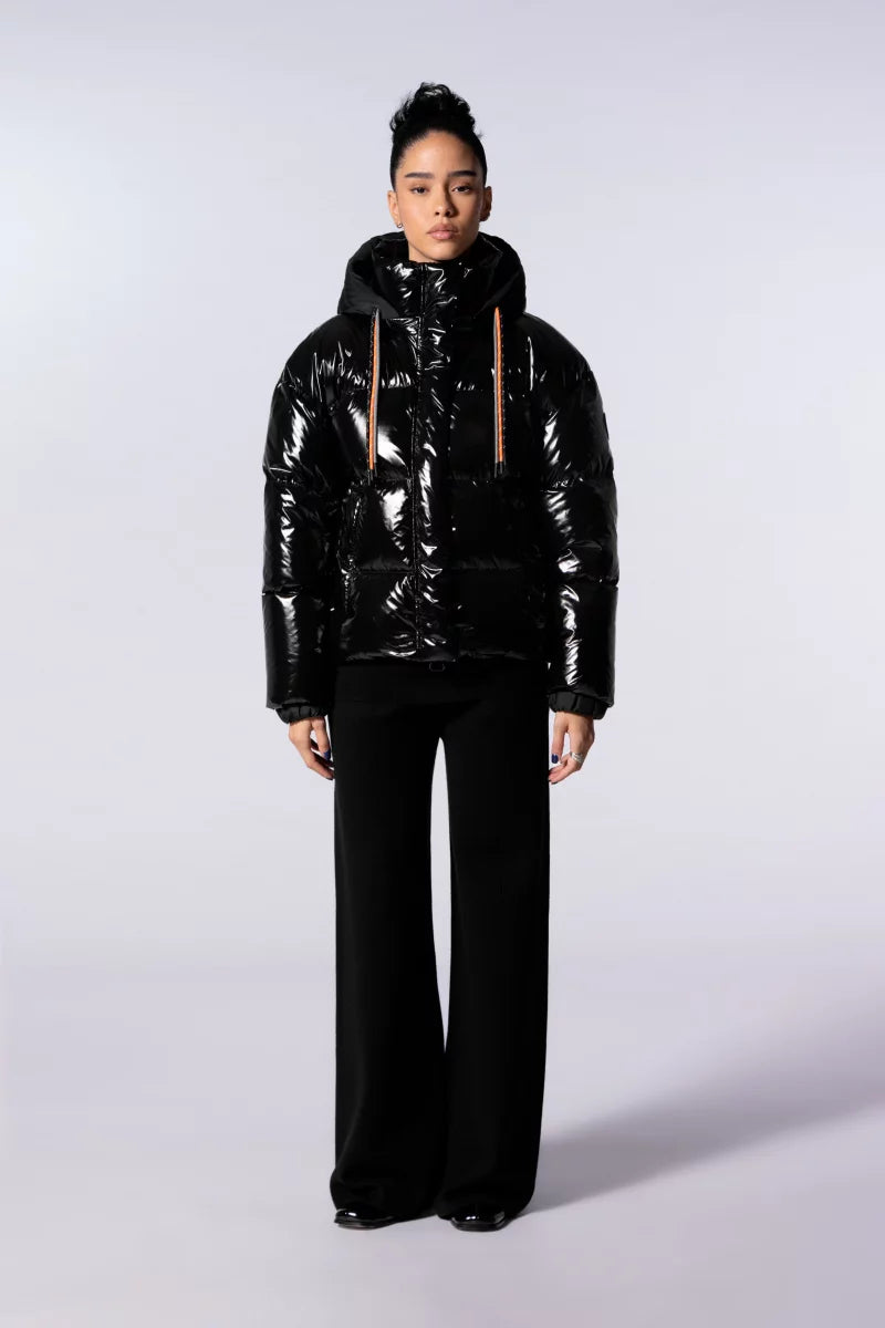 Doudoune courte brillante Lili Bright