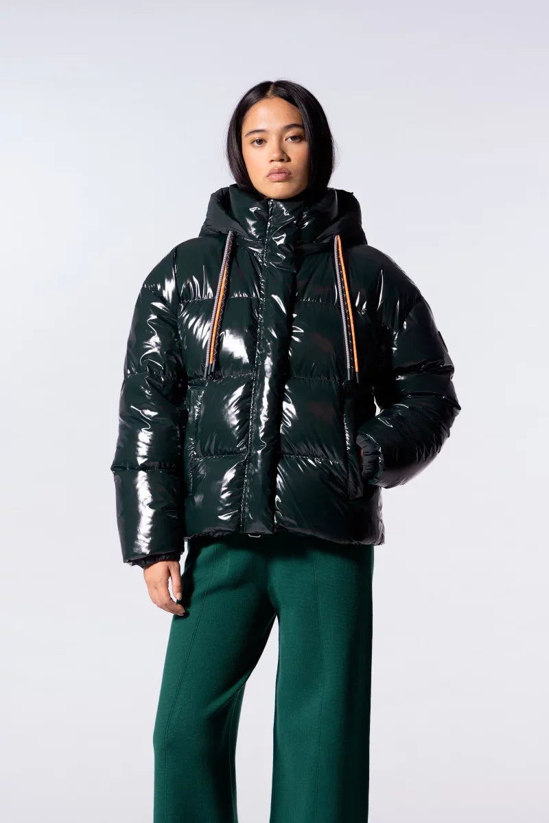 Doudoune courte brillante Lili Bright