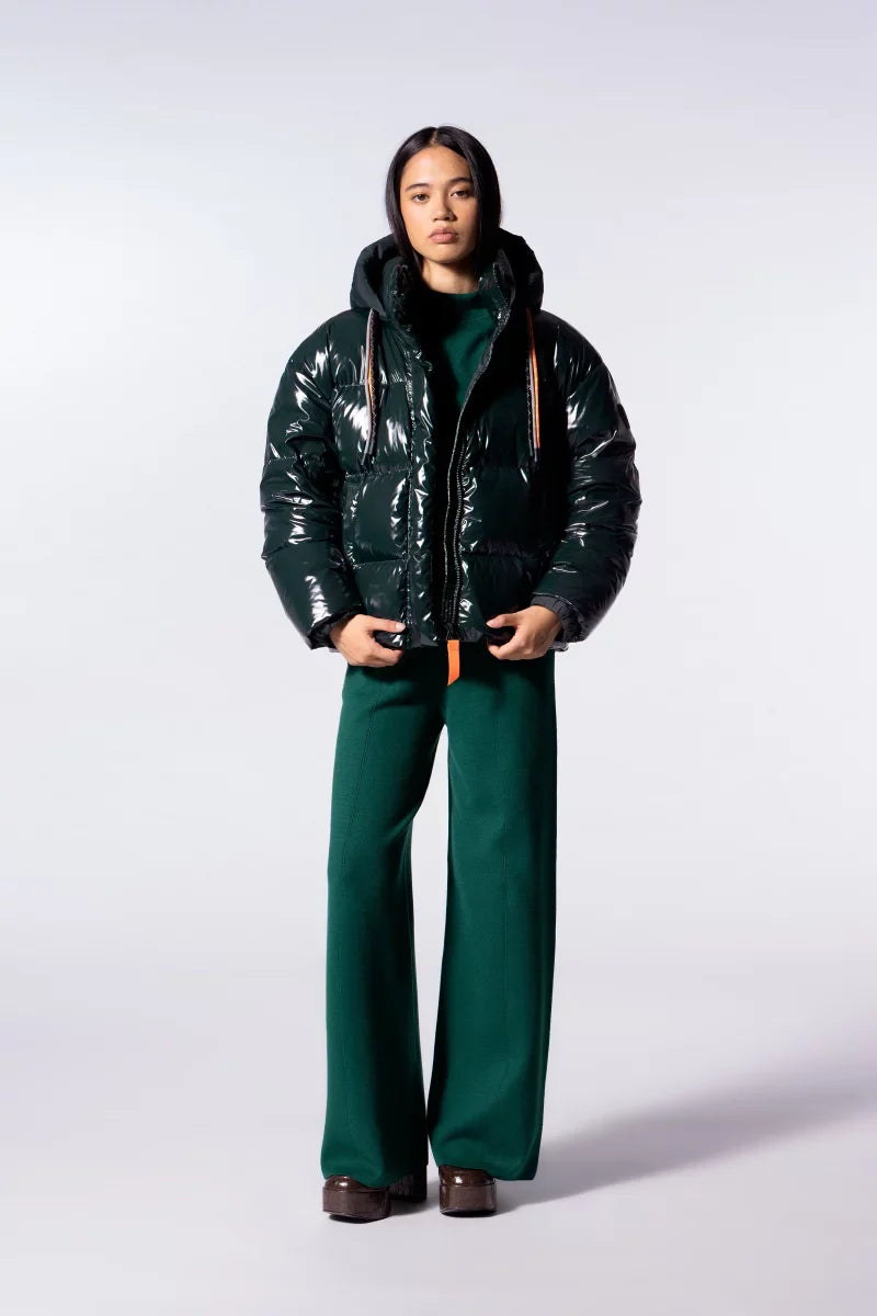 Doudoune courte brillante Lili Bright