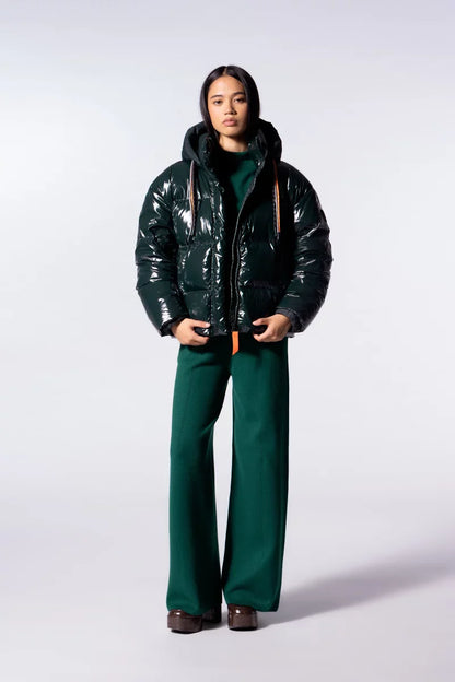 Doudoune courte brillante Lili Bright