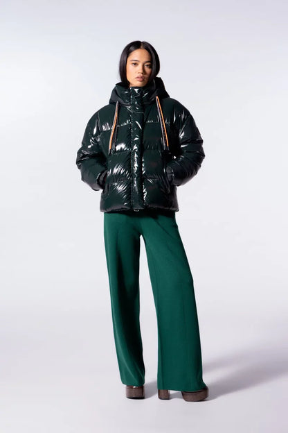 Doudoune courte brillante Lili Bright