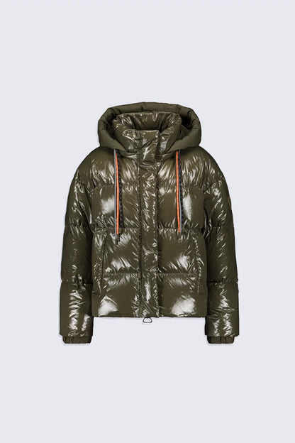 Doudoune courte brillante Lili Bright