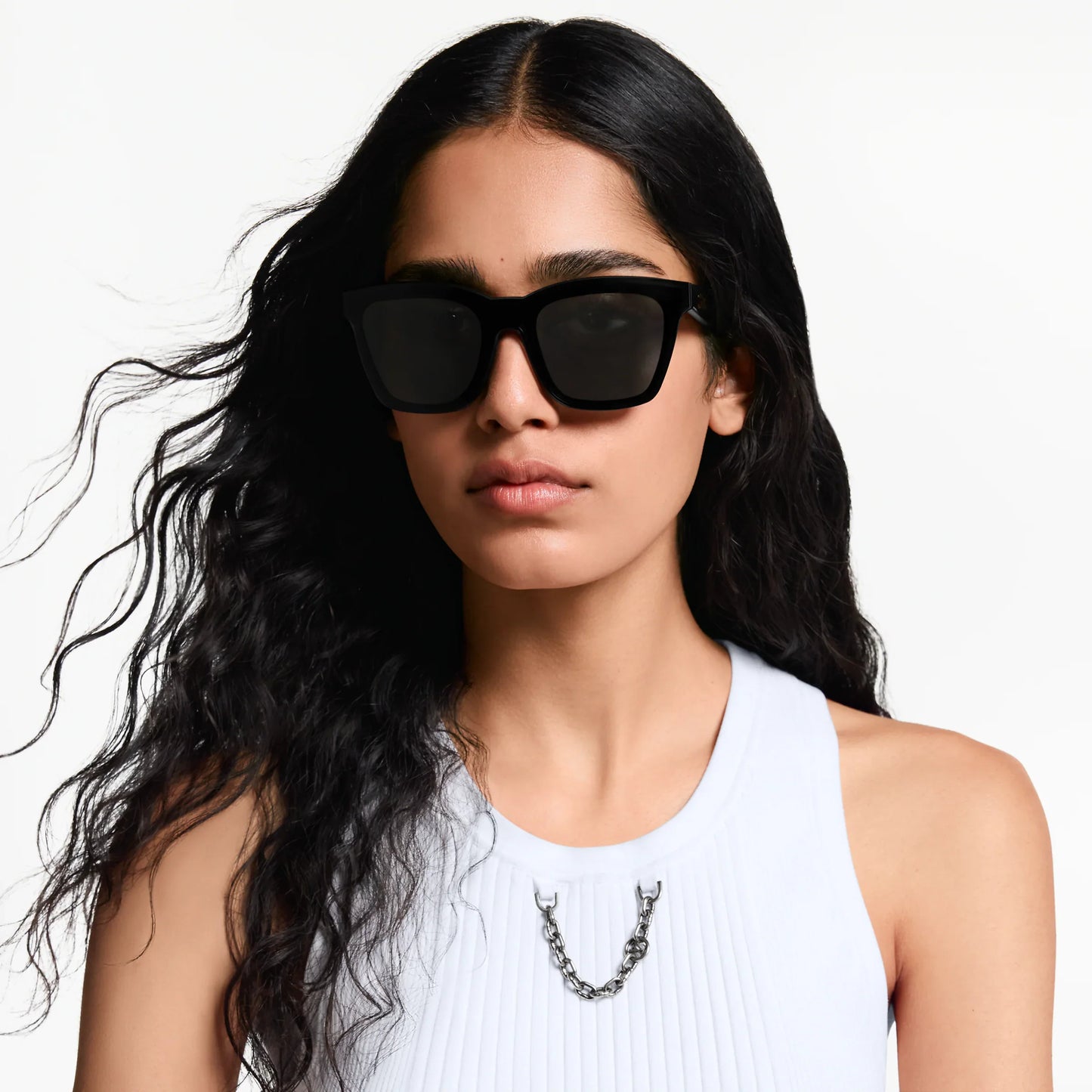 Lunettes de soleil carrées LV Script