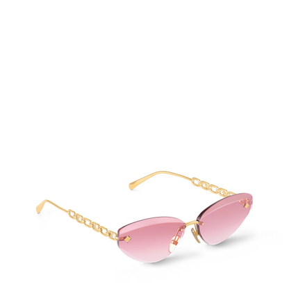 Lunettes de soleil cat eye basses LV Jewel