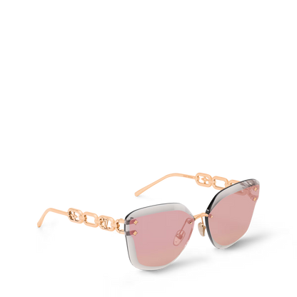 Lunettes de soleil cat eye LV Jewel