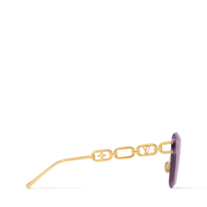 Lunettes de soleil cat eye LV Jewel