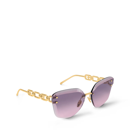 Lunettes de soleil cat eye LV Jewel