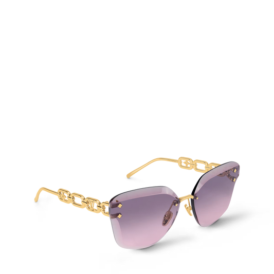 Lunettes de soleil cat eye LV Jewel