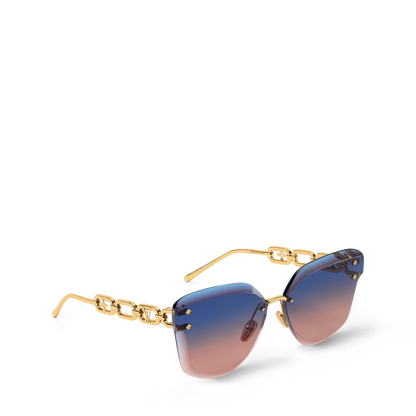 Lunettes de soleil cat eye LV Jewel