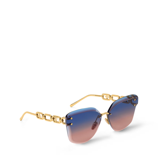 Lunettes de soleil cat eye LV Jewel