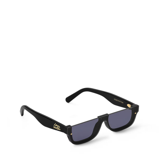 Lunettes de soleil rectangles LV Script